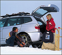 SNOW CHAINS: RUD, KWB Pewag, Maggi TRAK, Spikes-Spider, Farad SNOW and AutoSock at The Roof Box Company SNOW CHAINS: RUD, KWB Pewag, Maggi TRAK, Spikes-Spider, Farad SNOW and AutoSock at The Roof Box Company
